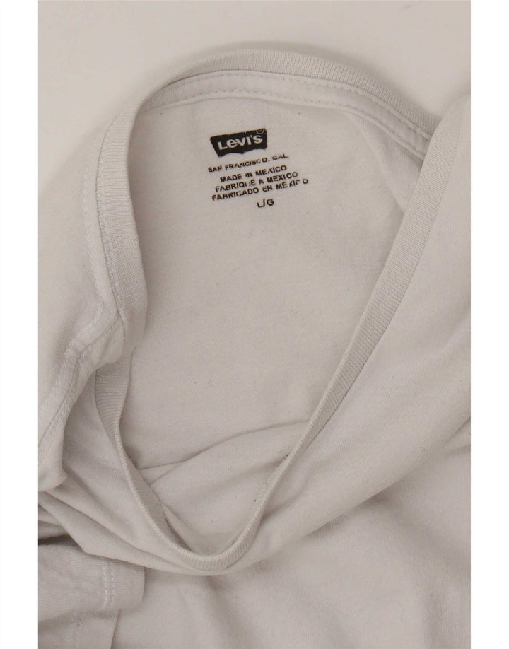Tricou pentru femei Levi's Top UK 16 Large White