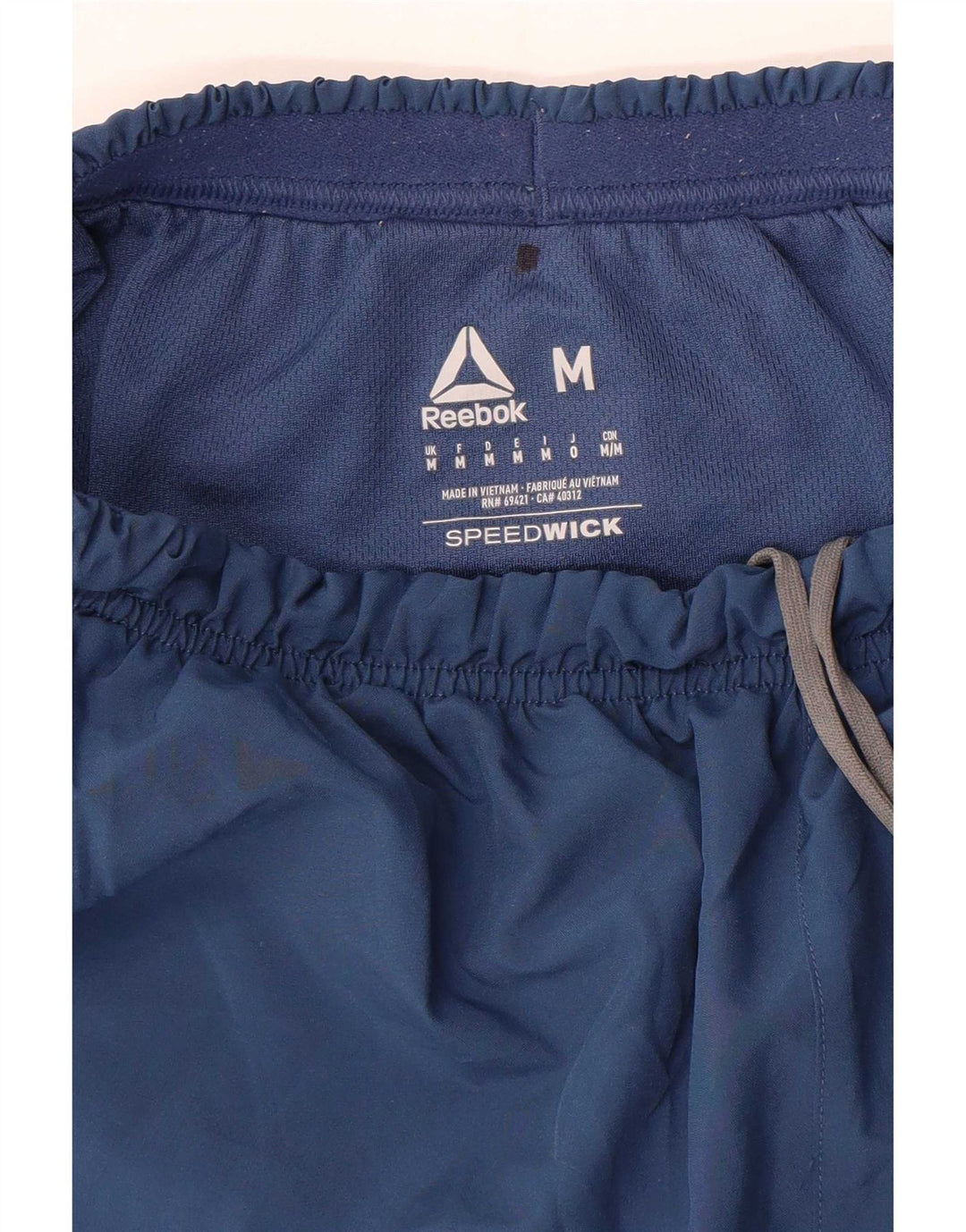 Pantaloni scurți sport Reebok Speedwick pentru bărbați, medii bleumarin