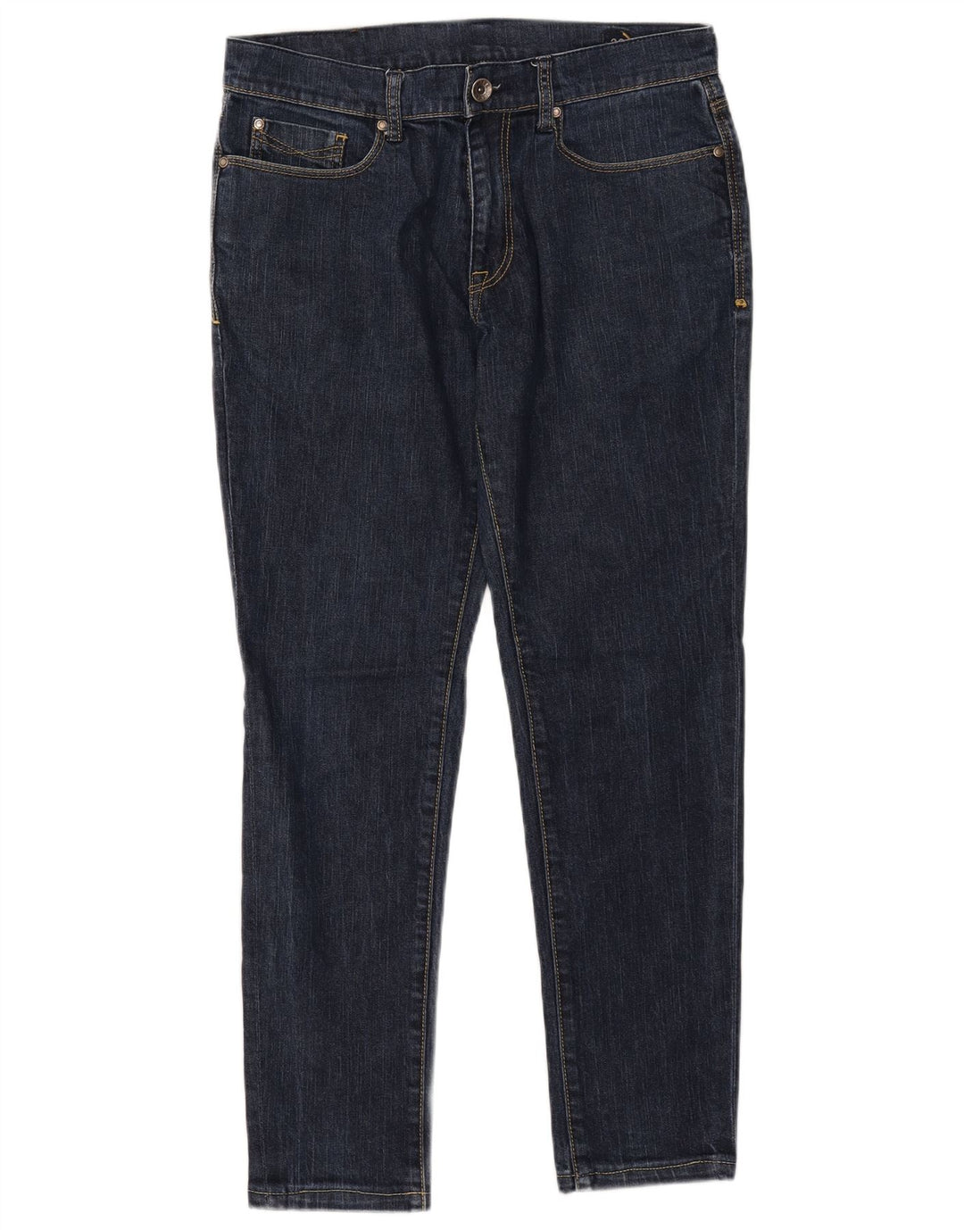 Blugi slim pentru bărbați Rifle W33 L29 Bumbac bleumarin