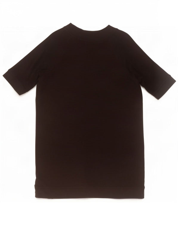 Rochie tricou French Connection pentru femei UK 14 Viscoză mare neagră