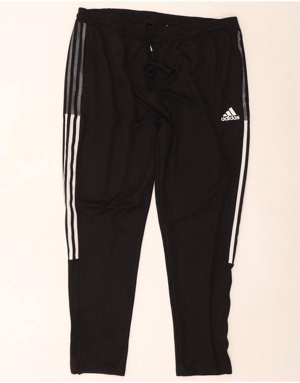 Pantaloni de trening Adidas Aeroready pentru femei UK 20 2XL Poliester negru
