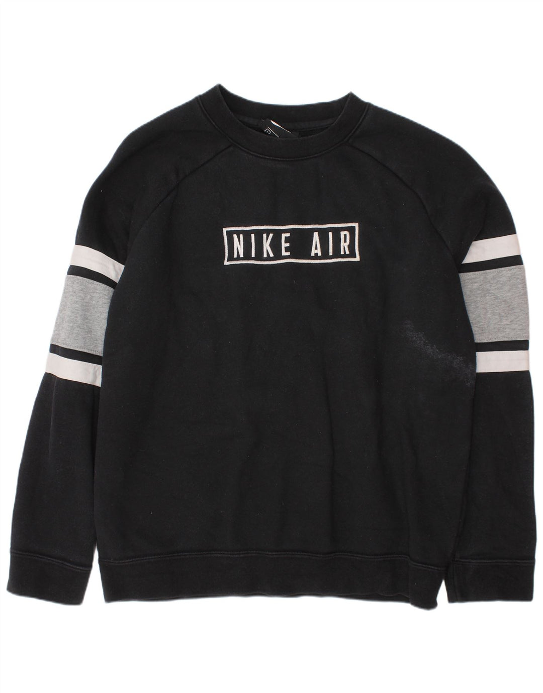 Pulover cu grafic Nike pentru băieți, 12-13 ani, mare, negru, bloc de culoare