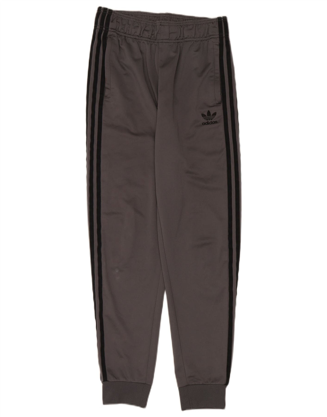 Pantaloni de trening Adidas baieti Joggeri 13-14 ani poliester gri