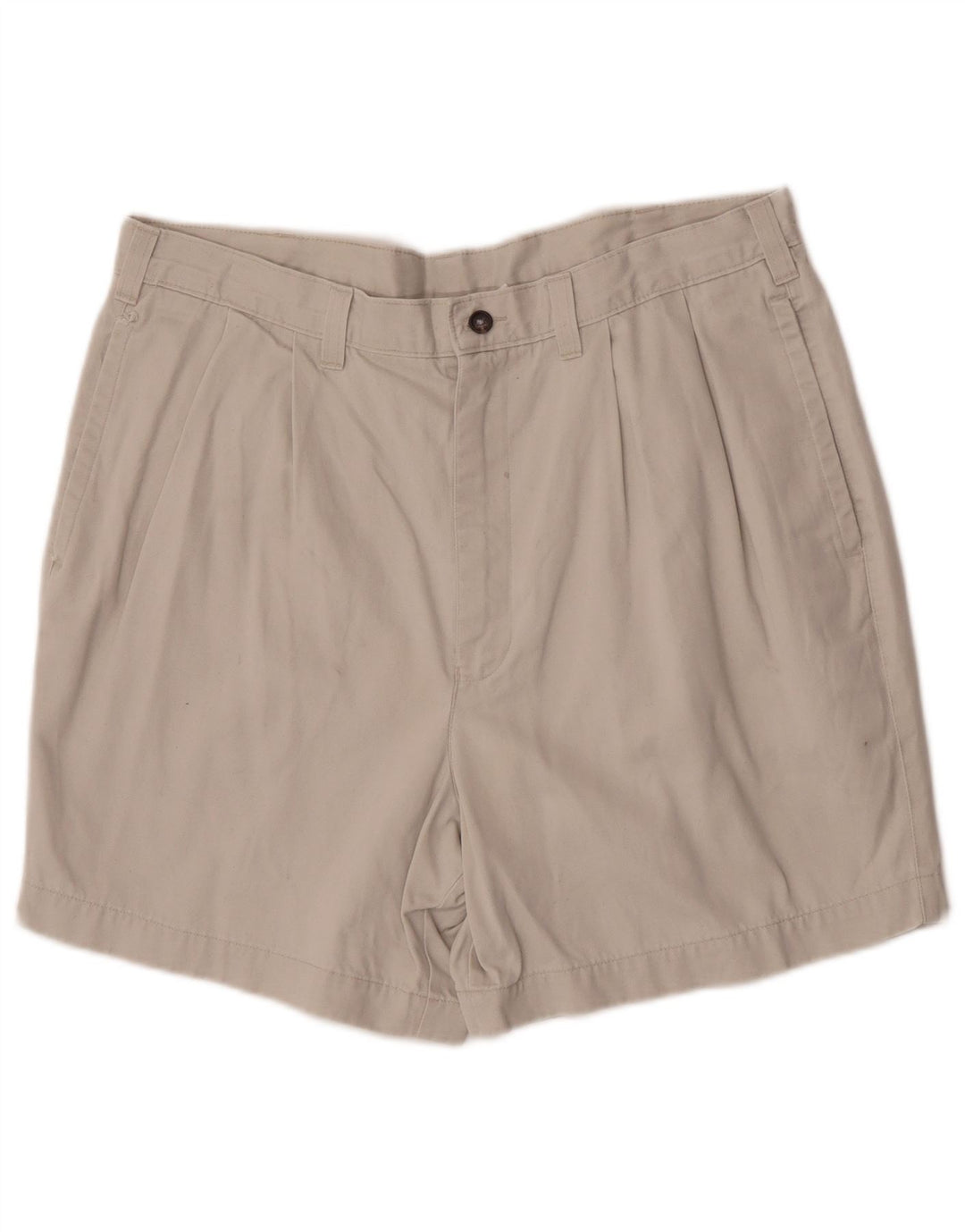 Pantaloni scurți chino pegged pentru bărbați Marks & Spencer W36, mari, bumbac alb