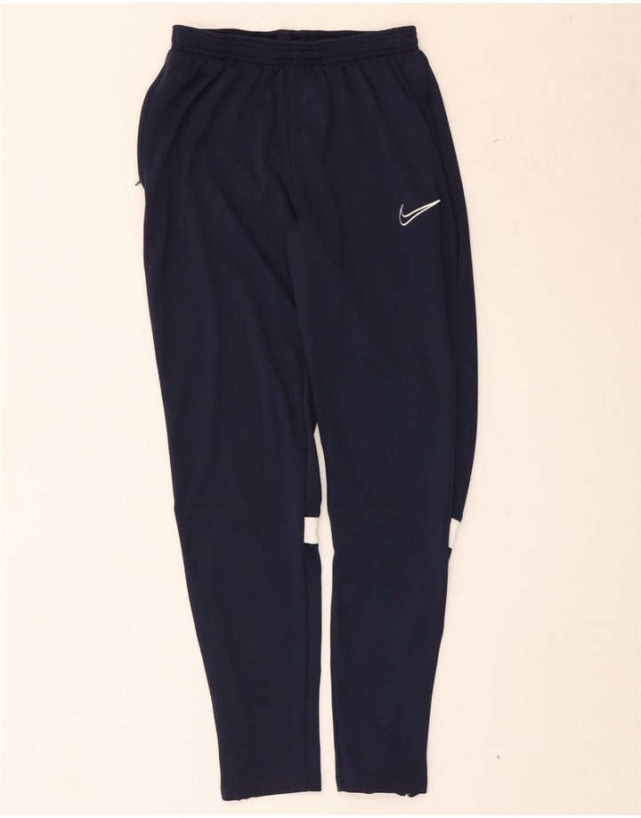 Pantaloni de trening Nike Dri Fit pentru bărbați, medii, bleumarin, color block