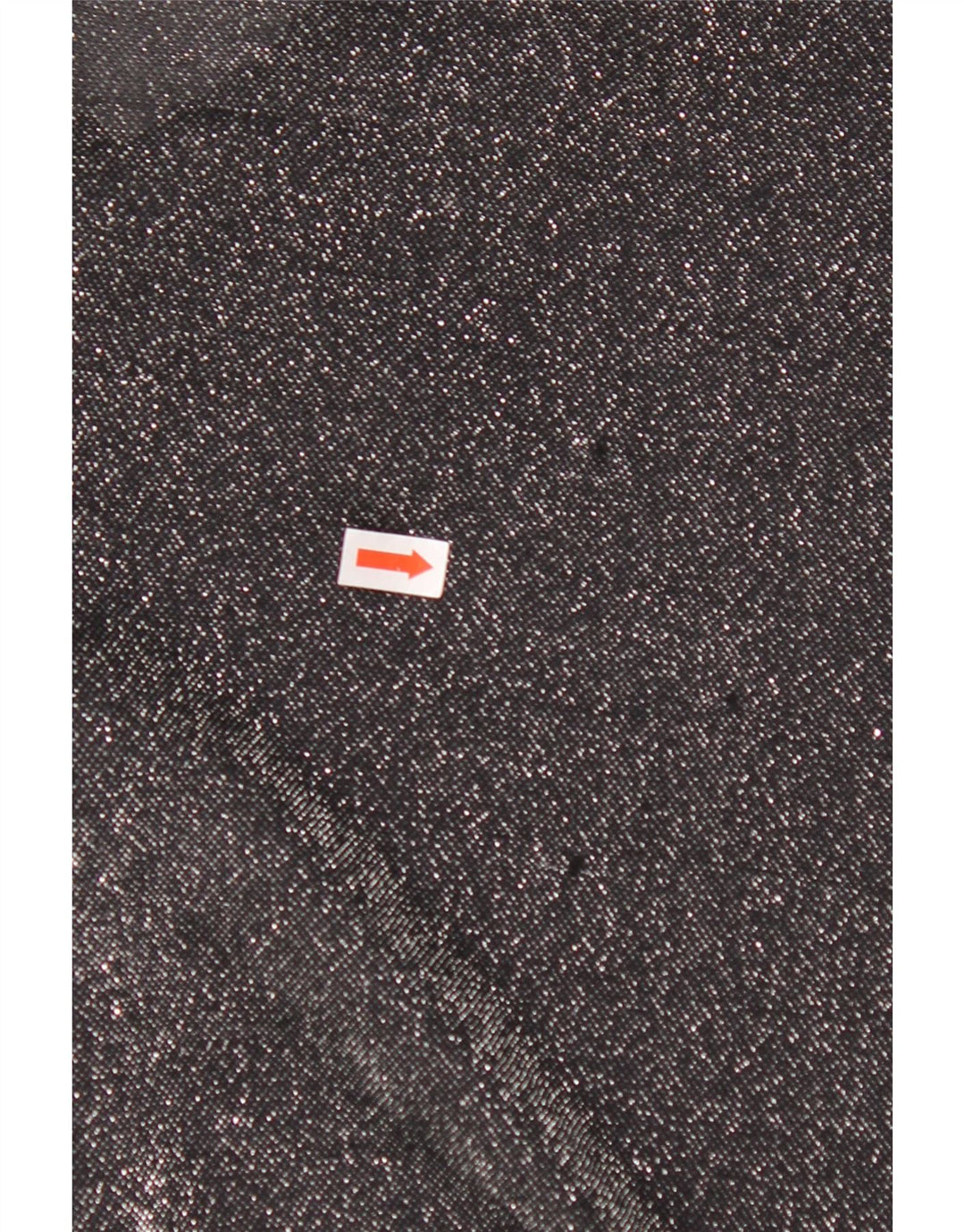 Bluză cămașă supradimensionată pentru femei VINTAGE UK 16 Poliester mare negru cu pete