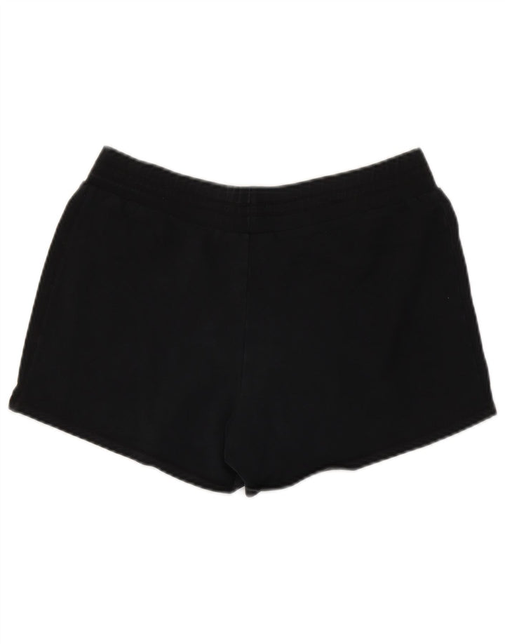 Pantaloni scurti sport Puma pentru femei UK 14, bumbac mediu negru