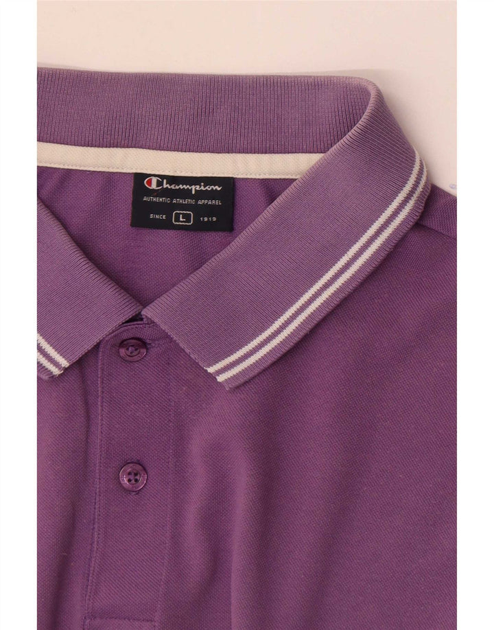 Tricou polo Champion pentru bărbați, mov mare