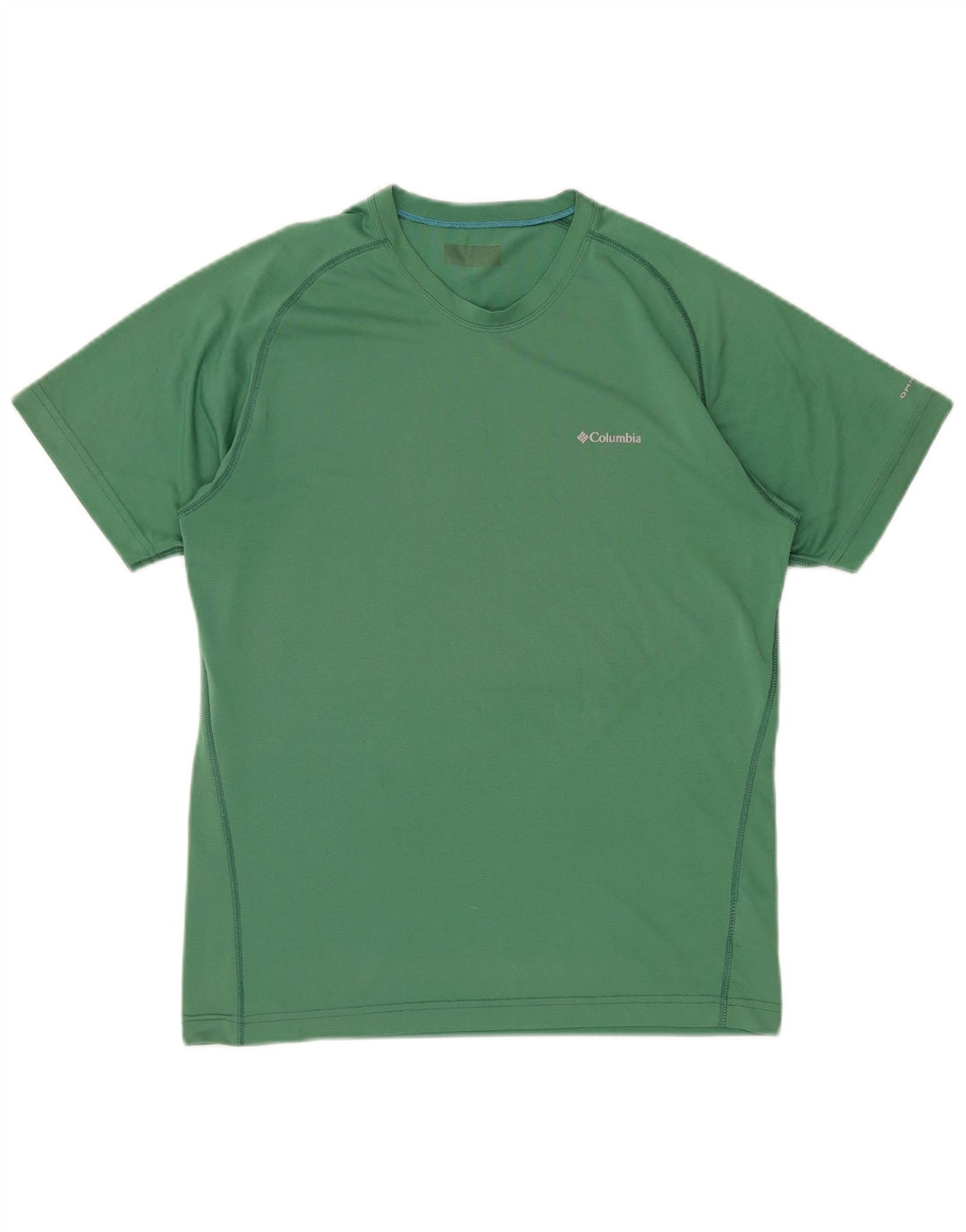 Tricou COLUMBIA Omni-Wick pentru bărbați Top Poliester verde mediu