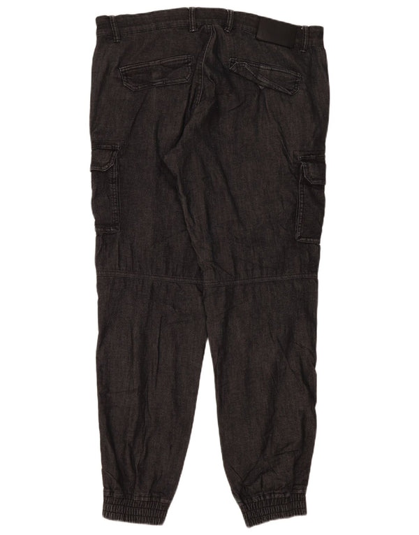 Gas Joggers pentru femei Pantaloni cargo XL W36 L31 bumbac gri