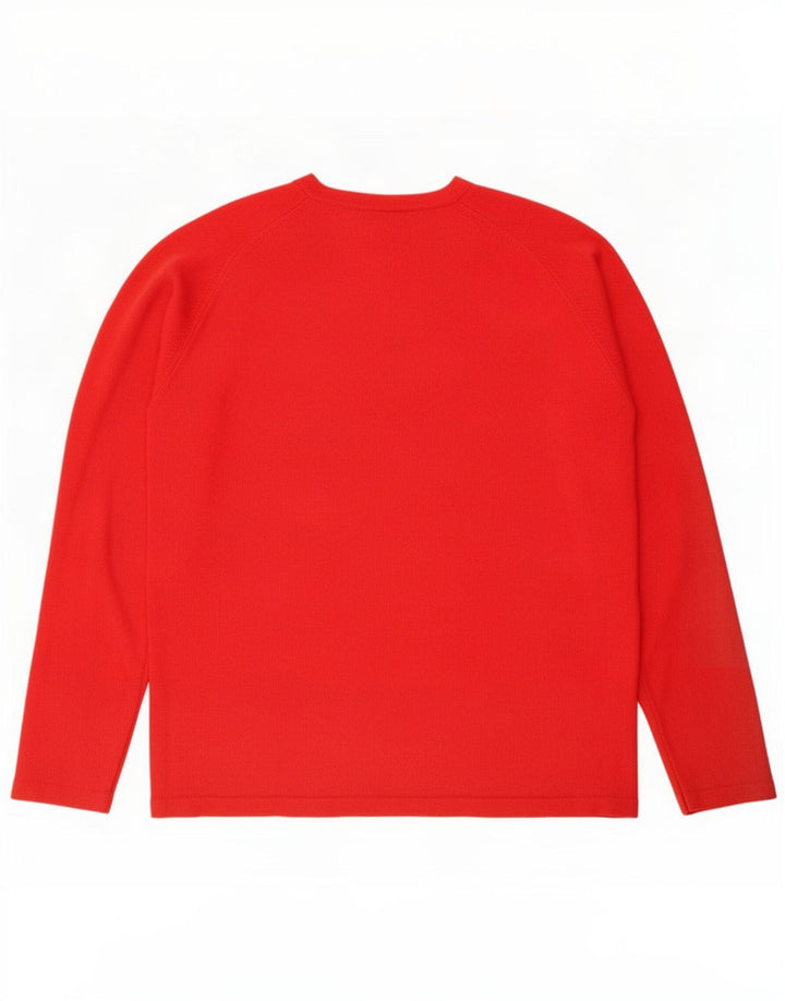 Top pentru bărbați Zara cu mânecă lungă XL, roșu