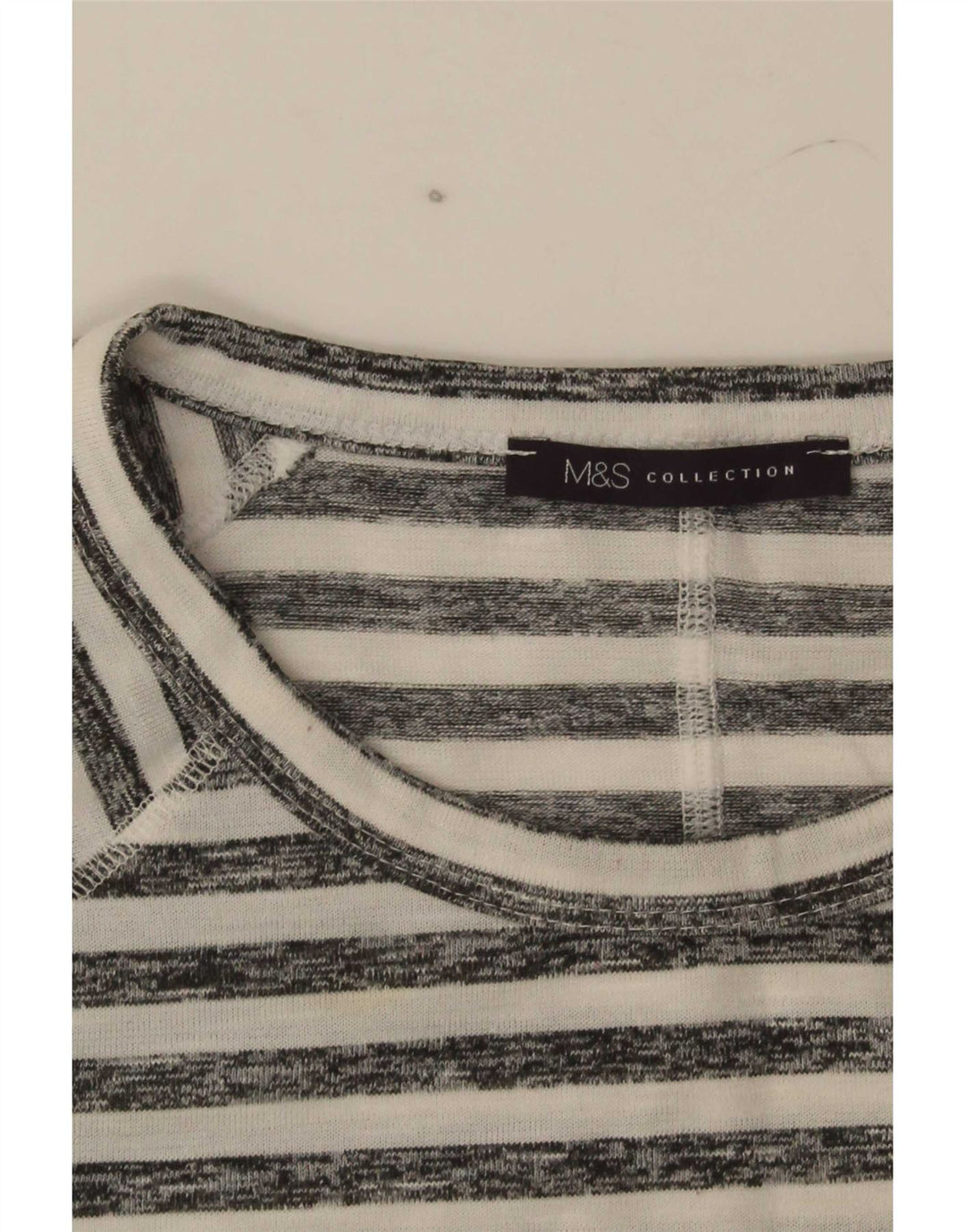 Marks & Spencer Top pentru femei cu mâneci 3/4 UK 16, mare, cu dungi albe