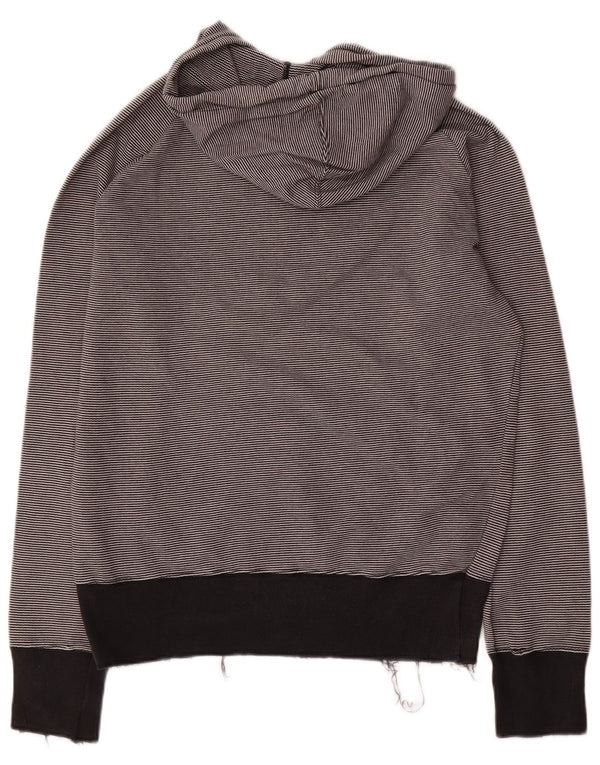 Pulover Converse pentru bărbați, bumbac cu dungi, cu fermoar și gât