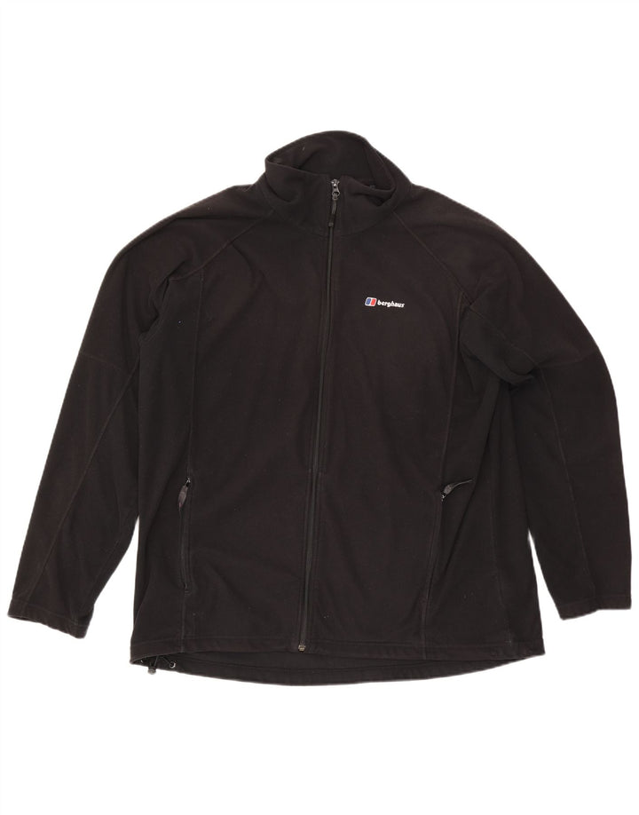 Jachetă fleece pentru bărbați Berghaus UK 44 2XL poliester negru
