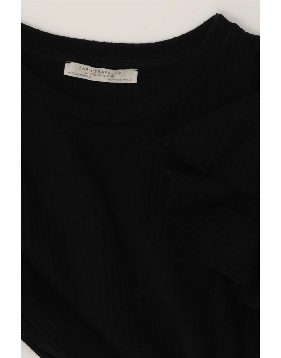 Bluză pentru femei Zara UK 12 Medium Negru