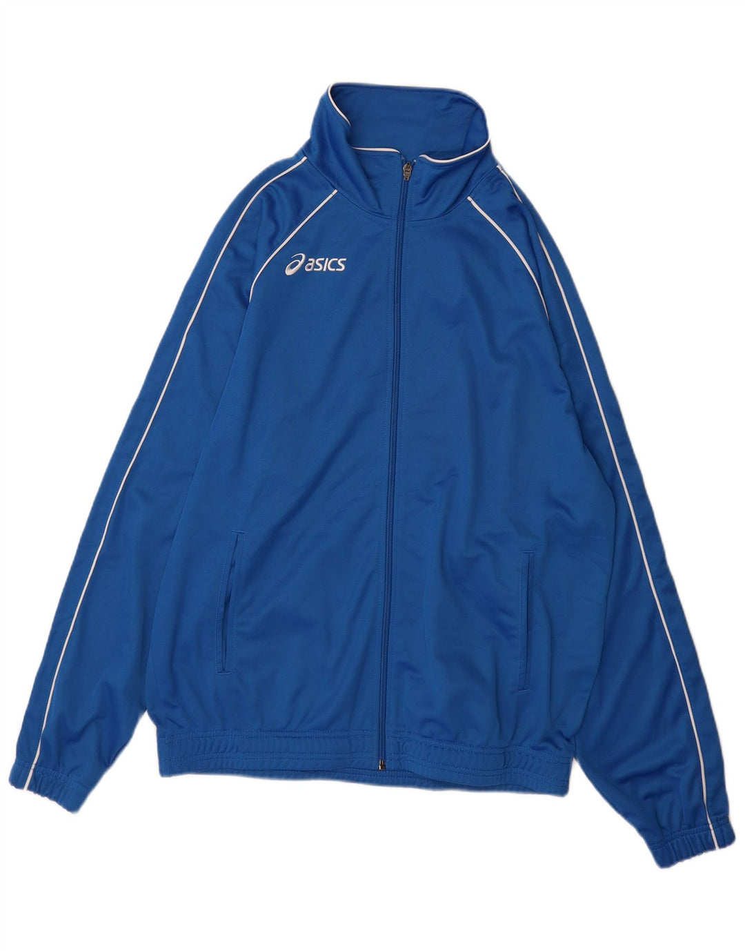 Jachetă de trening pentru bărbați Asics, XL, poliester, albastru