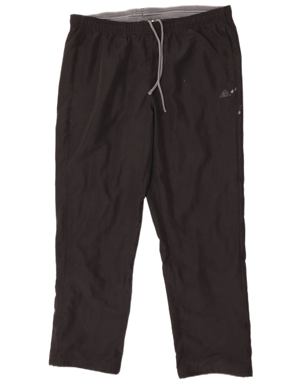 Pantaloni de trening Adidas Climalite pentru bărbați XL poliester negru