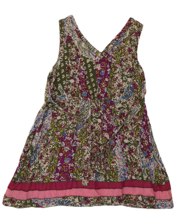 Top cu tunică fără mâneci pentru femei Joe Browns UK 8 mic, multicolor, floral