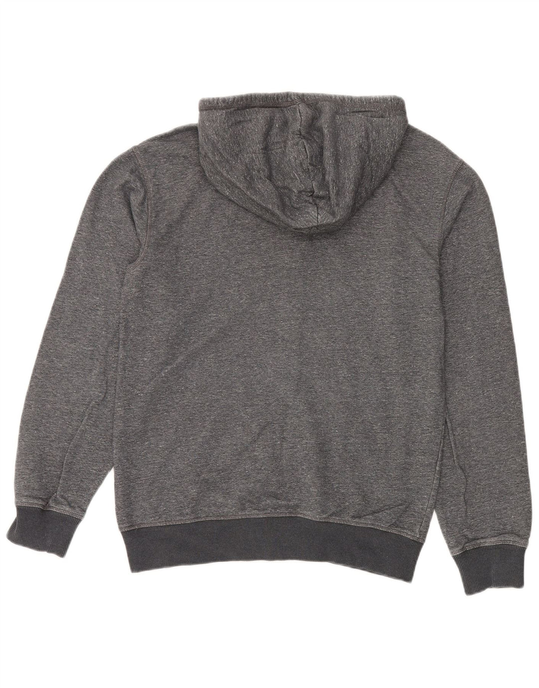 Pulover Quiksilver Premium pentru bărbați, cu fermoar, bumbac, gri mediu