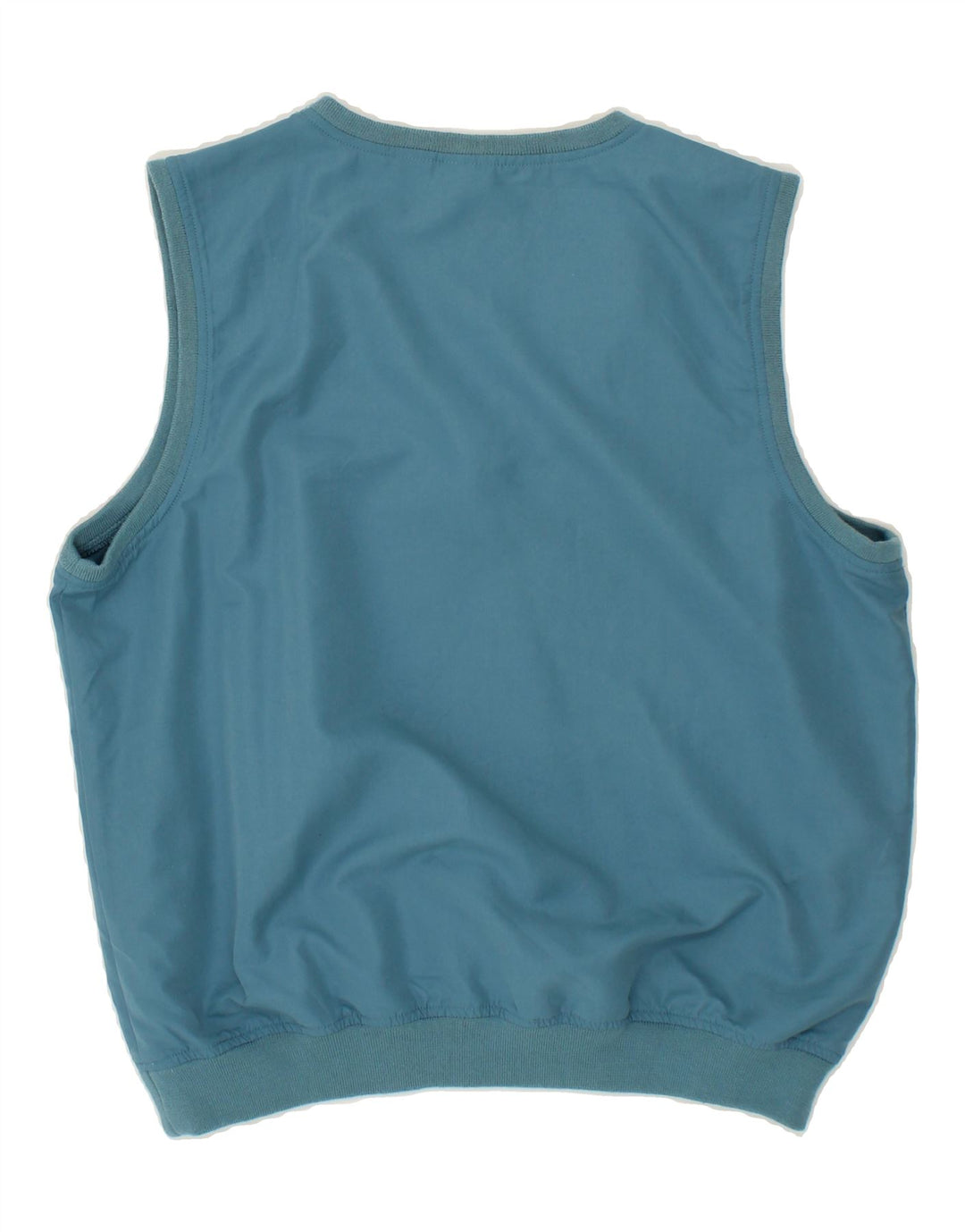 IZOD Womens Vest Top UK 14 Medium Blue Polyester Vintage Izod and Second-Hand Izod from Messina Hembry 