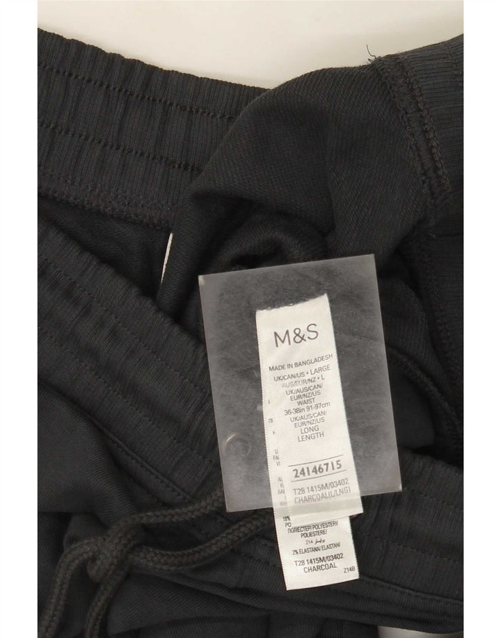Pantaloni de trening pentru femei Marks & Spencer UK 16 mare bumbac gri