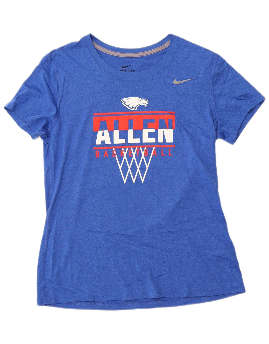 Tricou grafic NIKE Allen Basketball Top UK 14 Large Blue