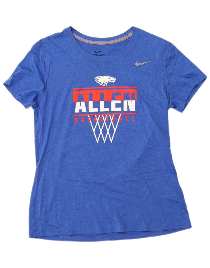 Tricou grafic NIKE Allen Basketball Top UK 14 Large Blue
