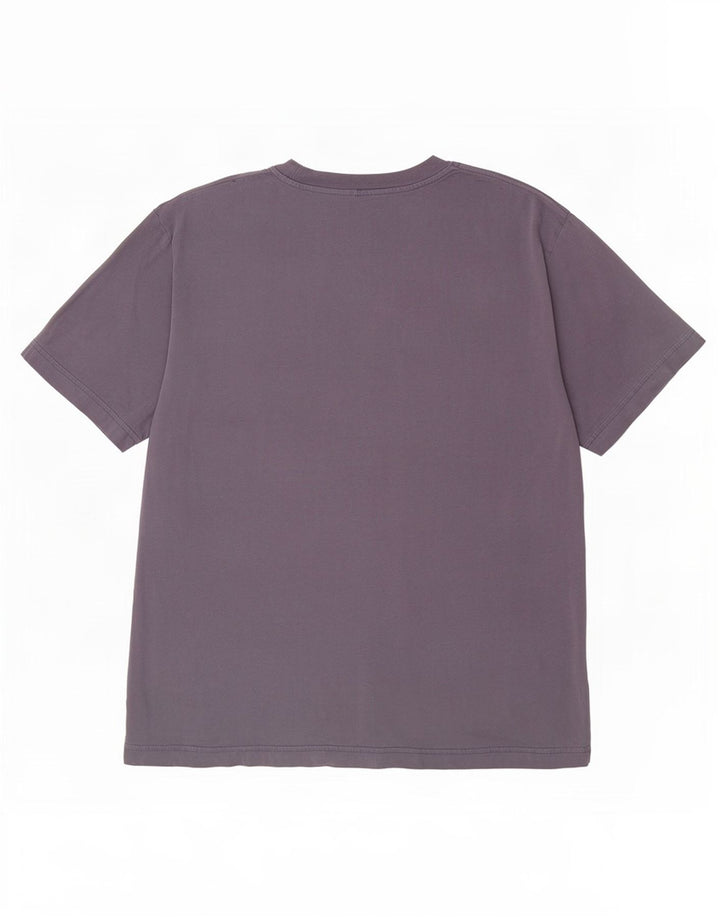 Tricou Cos pentru bărbați cu croială relaxată Top mediu din bumbac bleumarin