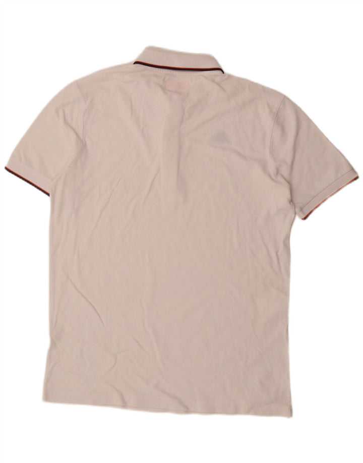 Tricou polo pentru bărbați Kappa, mare, alb