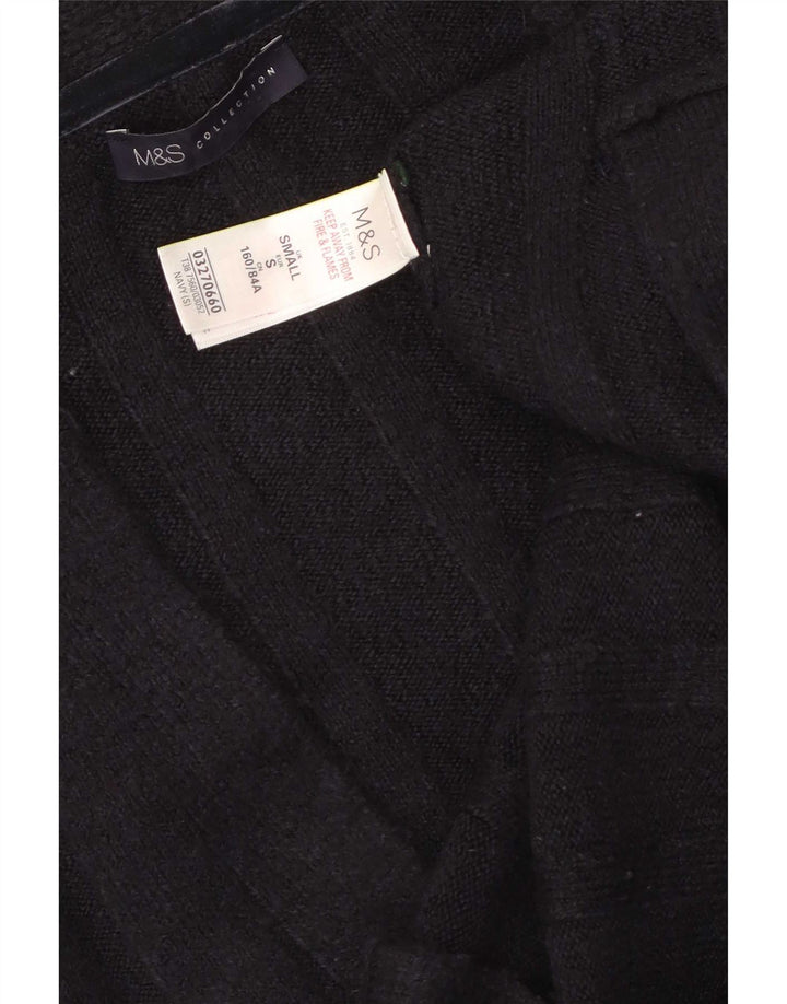 Pulover cardigan deschis pentru femei Marks & Spencer UK 10 Mic Bleumarin