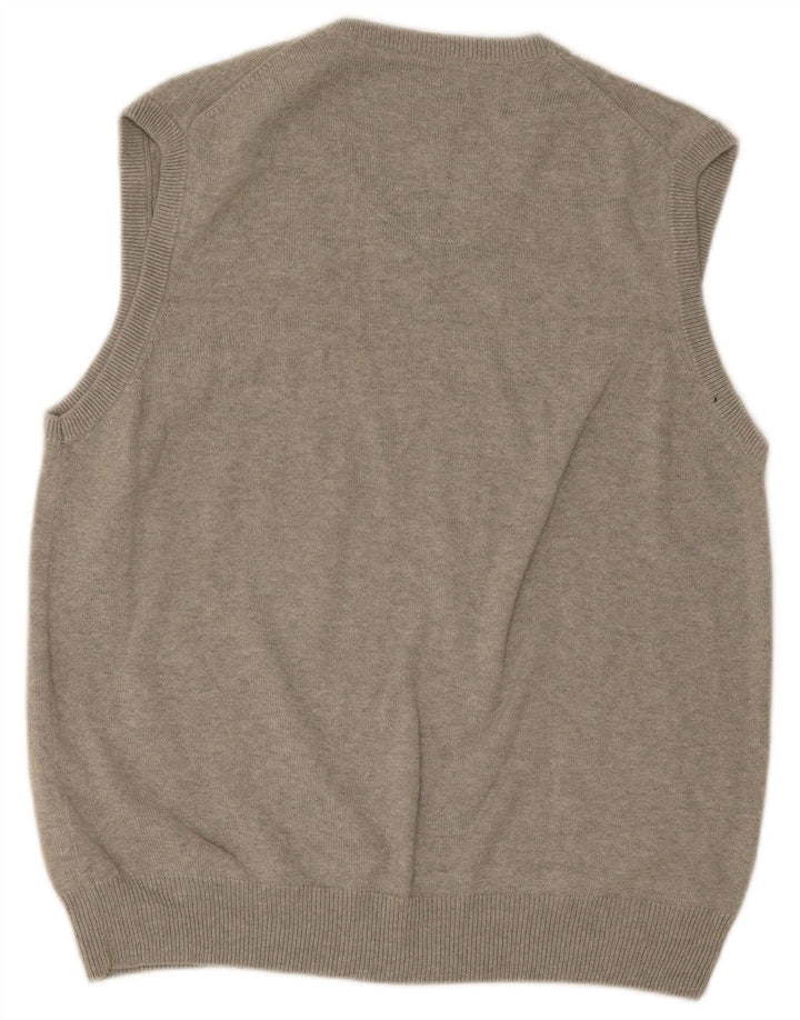 Marks & Spencer pentru bărbați Blue Harbour Vest Tank Top Mare Bumbac Gri