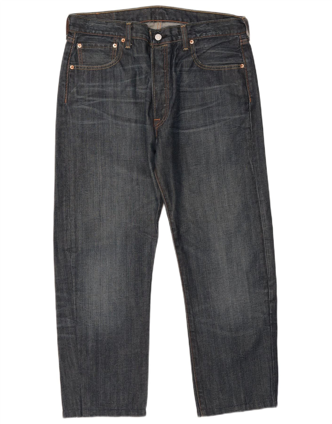 Blugi drepti pentru bărbați Levi's 501 W36 L27 albastru