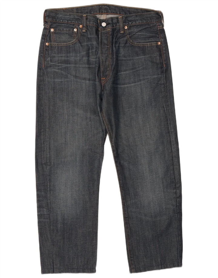 Blugi drepti pentru bărbați Levi's 501 W36 L27 albastru