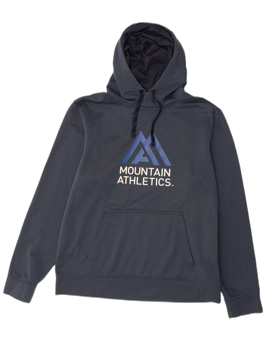 Pulover cu glugă grafic The North Face pentru bărbați, mare, albastru, poliester