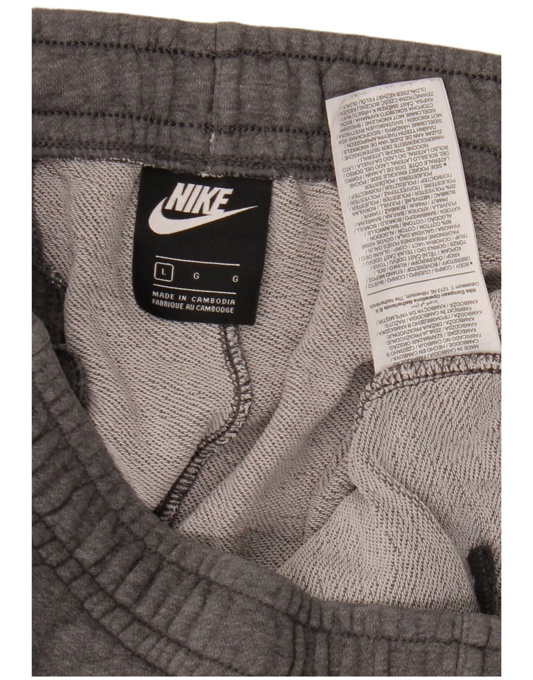 Pantaloni de trening Nike pentru bărbați Joggeri mari, gri, bumbac