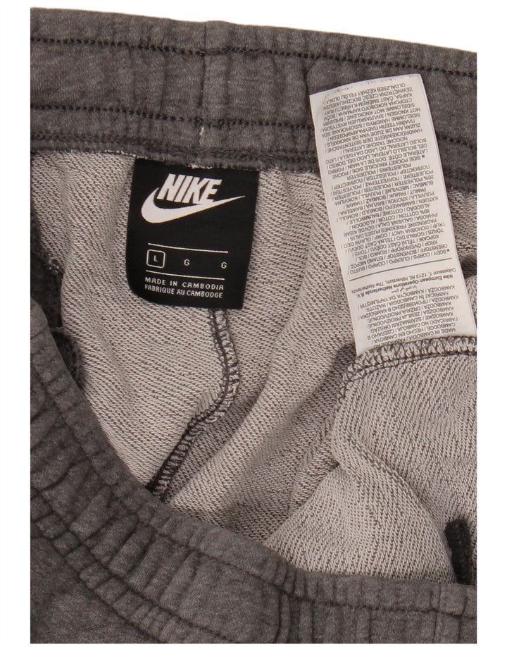 Pantaloni de trening Nike pentru bărbați Joggeri mari, gri, bumbac
