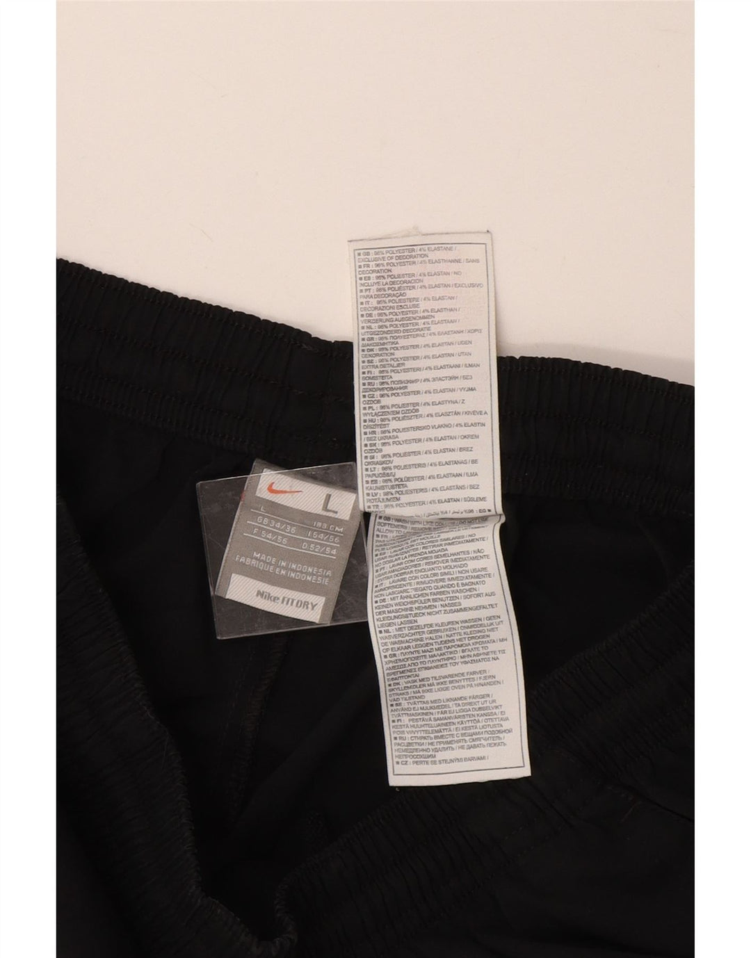 Pantaloni scurți sport NIKE Fit Dry pentru bărbați, mari, negru, poliester