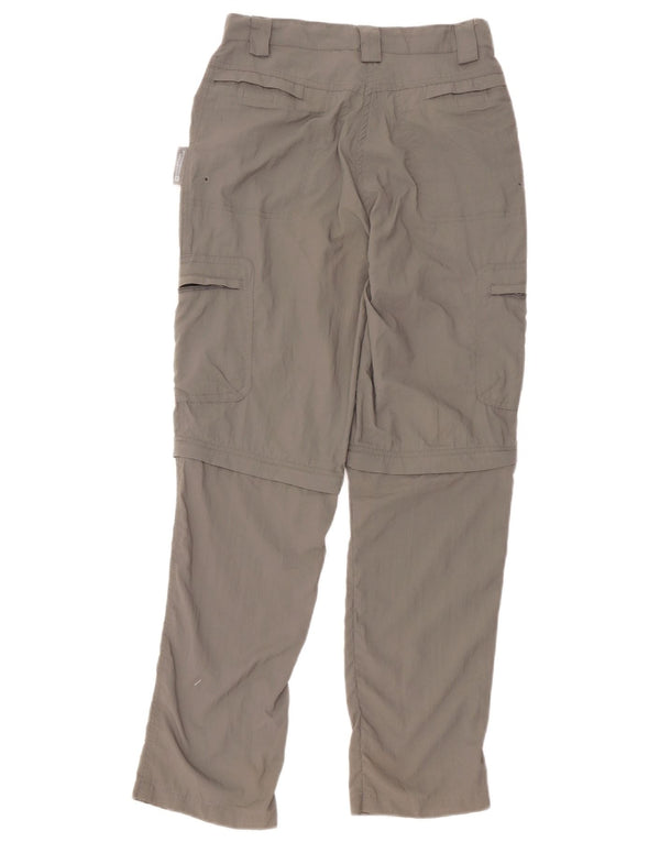 Pantaloni cargo drepti pentru femei Mountain Warehouse UK 6 XS W28 L26 gri