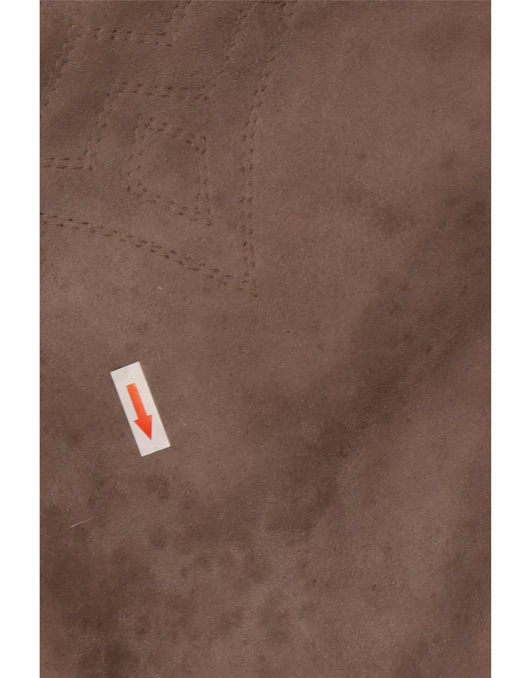 Palton supradimensionat din shearling vintage pentru femei IT 46 mare, gri din shearling