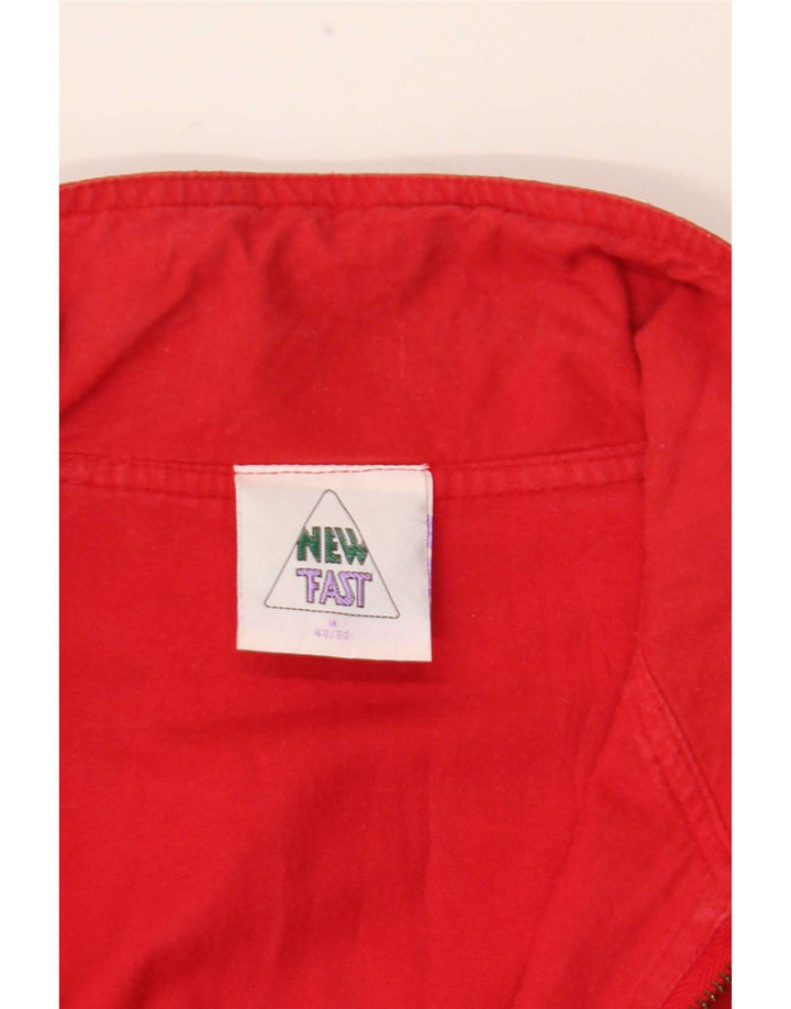 C&A New Fast Military Anorak Jachetă pentru bărbați EU 48/50, bumbac roșu mediu
