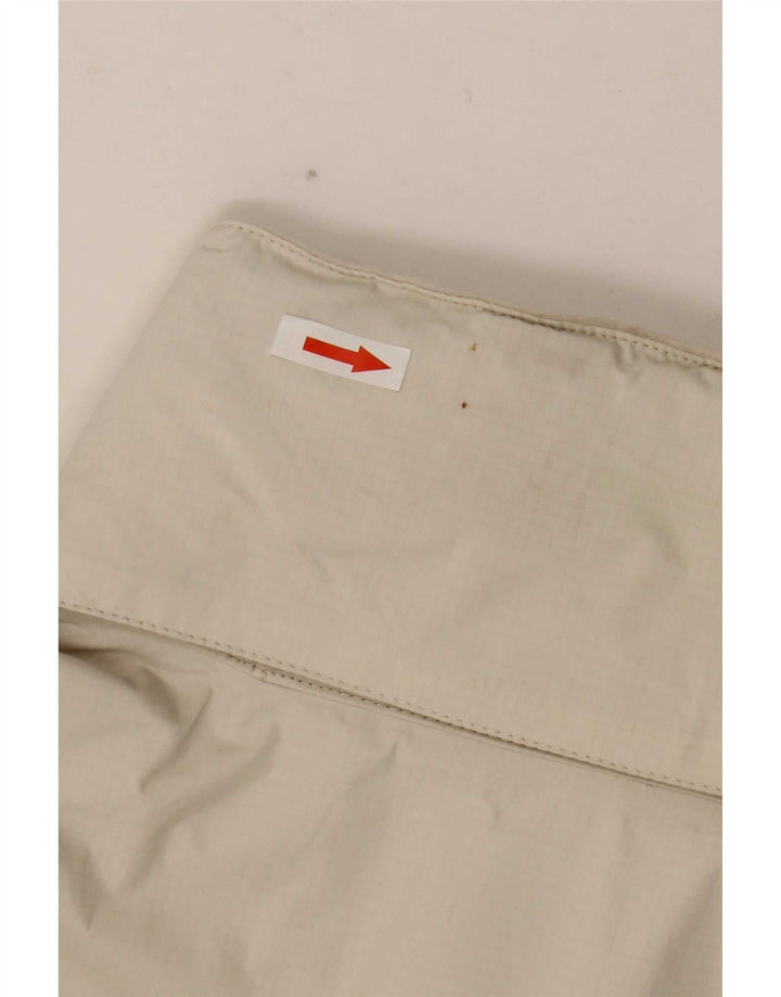 Jachetă de ploaie cu glugă The North Face pentru femei UK 14 Medium White Nylon