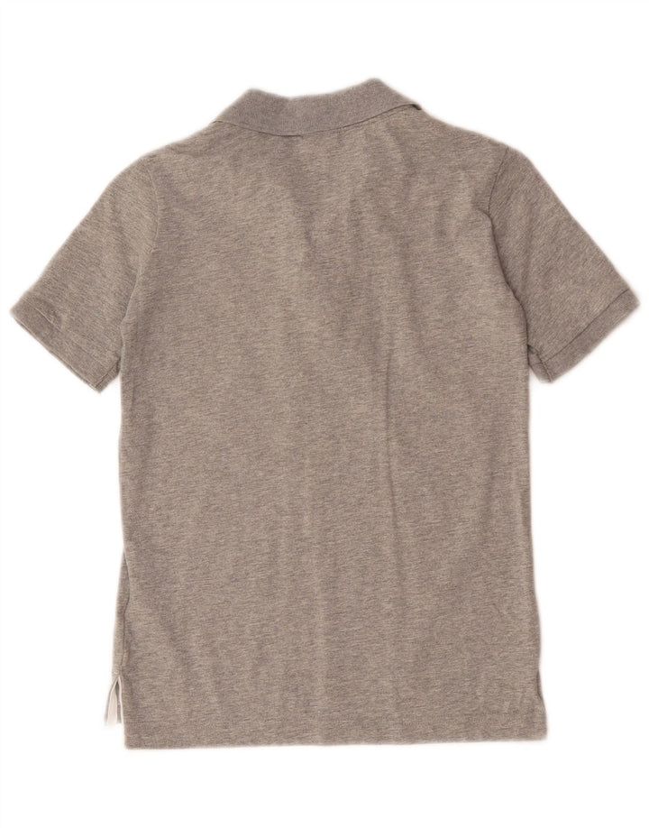 Tricou polo Nike pentru băieți 8-9 ani mic, gri bumbac cu pete