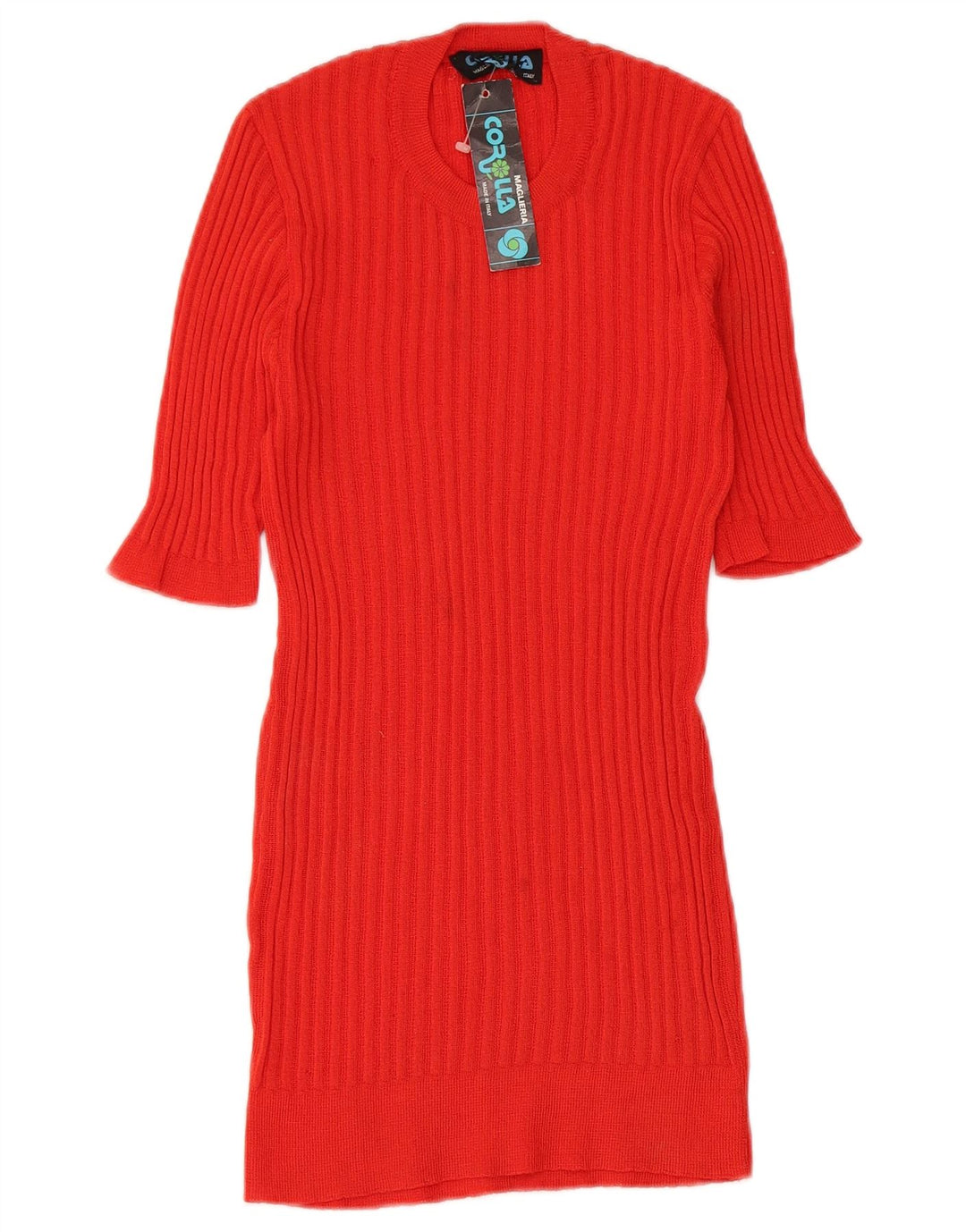 Bluză tricotată pentru femei VINTAGE Top UK 8 Small Red