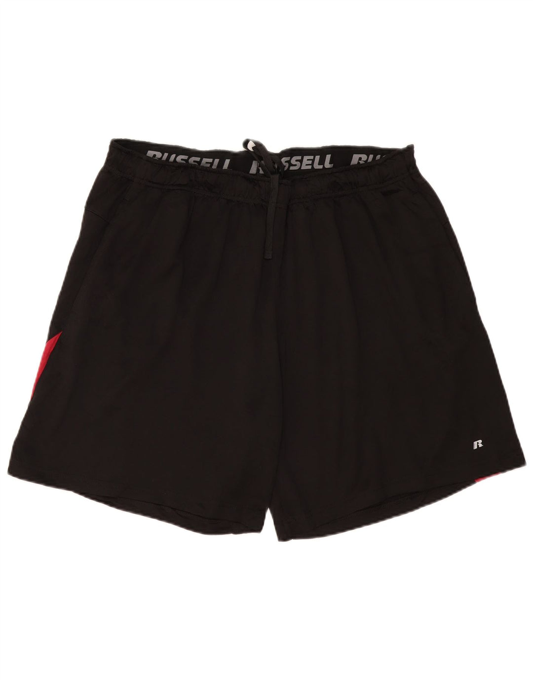 Pantaloni scurți sport pentru bărbați RUSSELL ATHLETIC 2XL, poliester color bloc negru