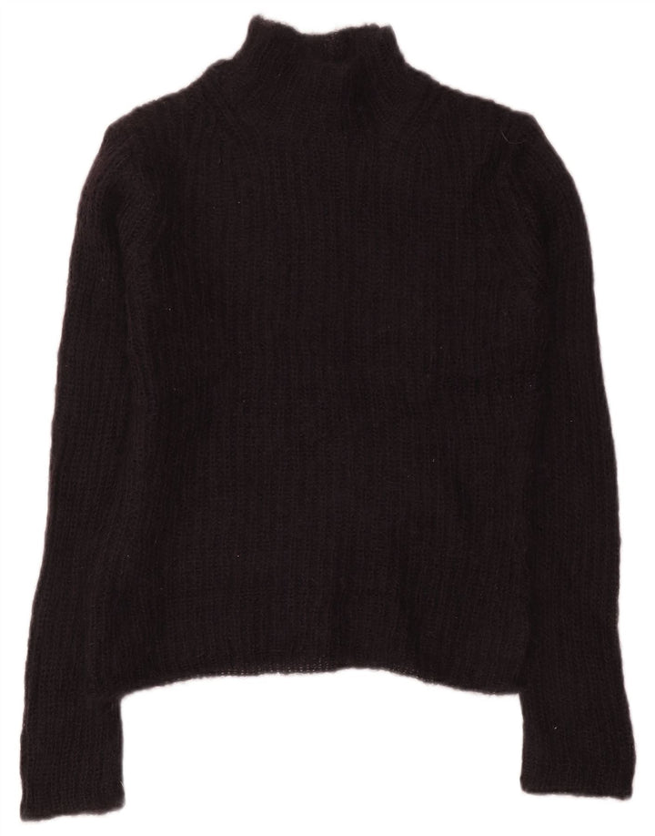 French Connection Pulover cu gât țestoasă pentru femei UK 10 Small Black