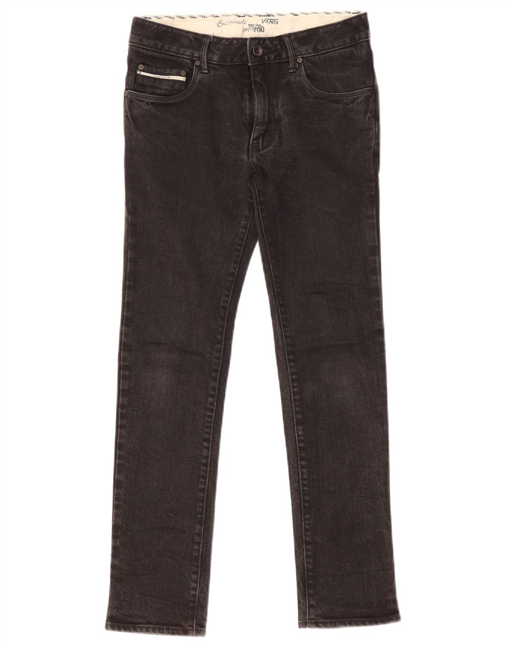 Blugi slim pentru femei Vans W26 L27 bumbac negru