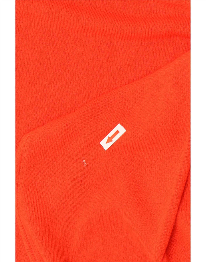 Marks & Spencer Pulover cu gât rulat pentru femei UK 10 Small Red Acrylic