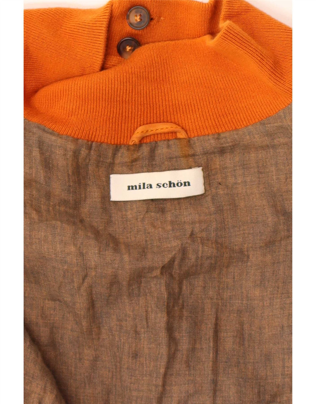 Gilet matlasat pentru bărbați Mila Schon UK 38 Medium Orange