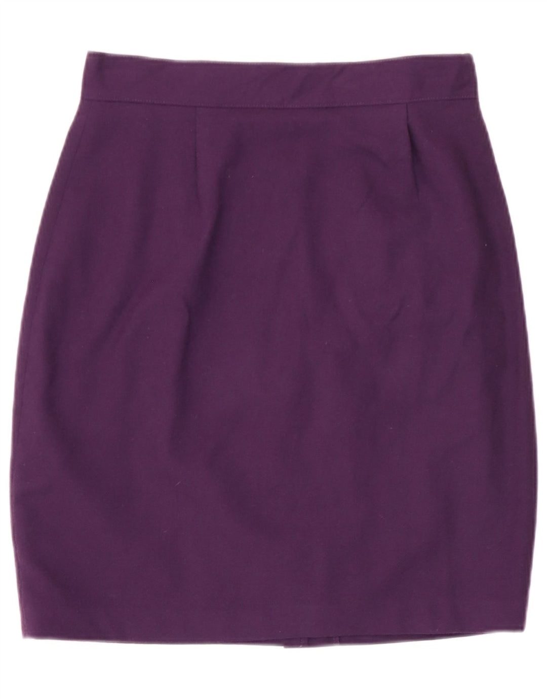 Fusta creion pentru femei Benetton IT 44 Medium W28 Lână violet