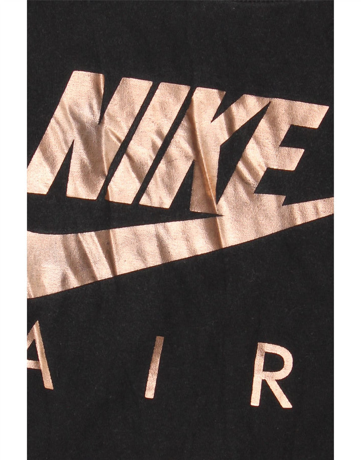 Tricou grafic supradimensionat pentru femei NIKE Top UK 10 Small Black